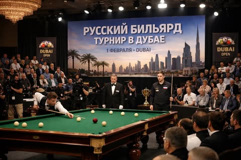 Турнир «Русский бильярд» в Дубае
